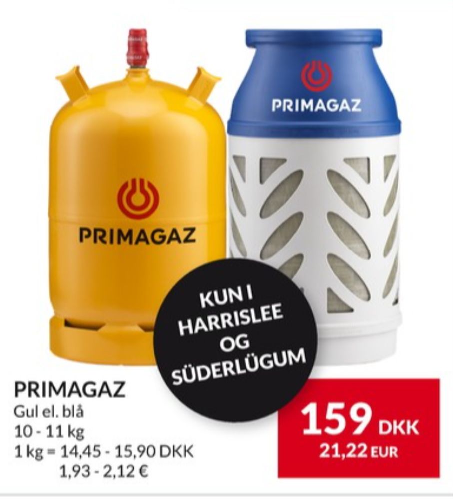 Primagaz, Gasflaske