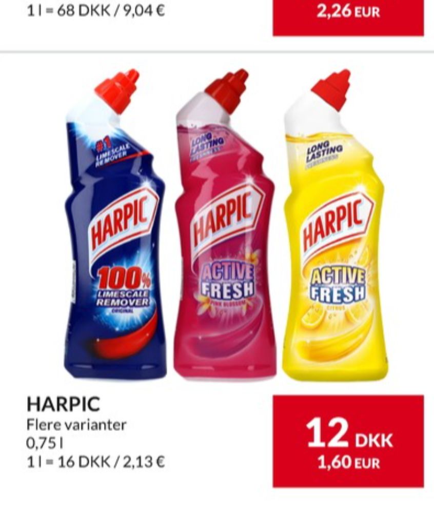 Harpic, WC-rens