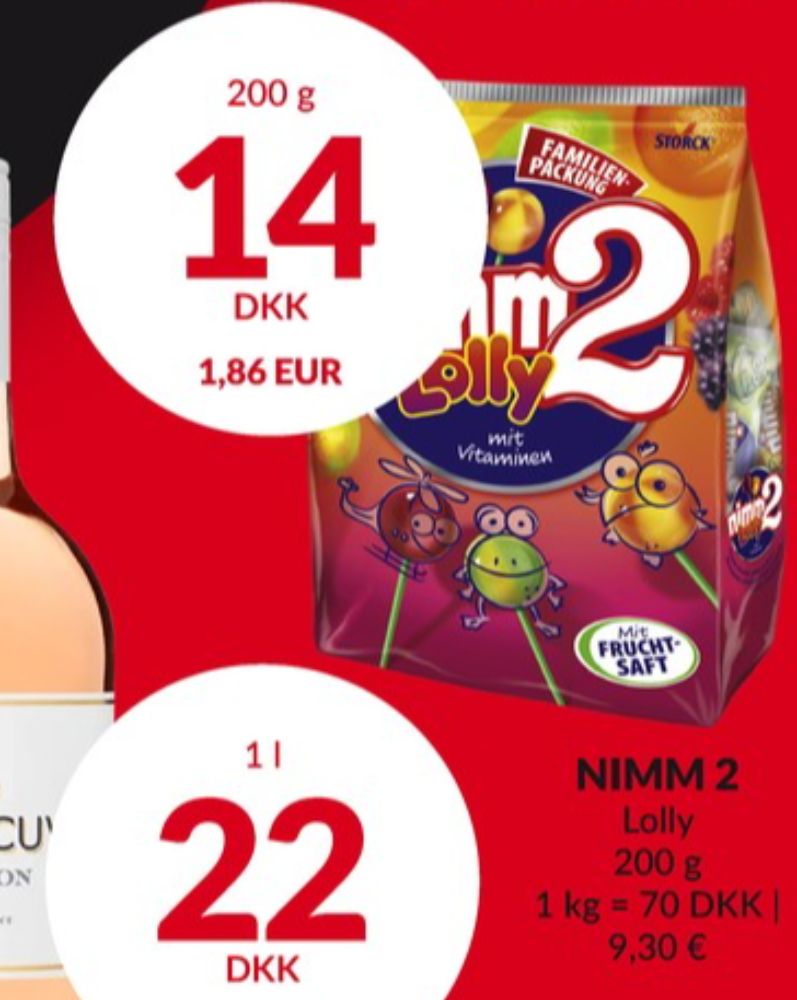 Nimm2, Slikkepinde