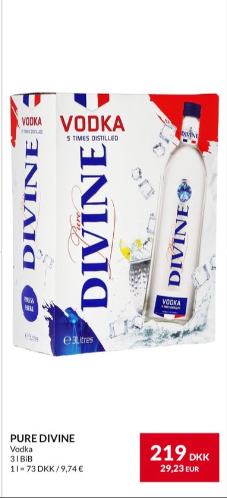 Divine, Vodka
