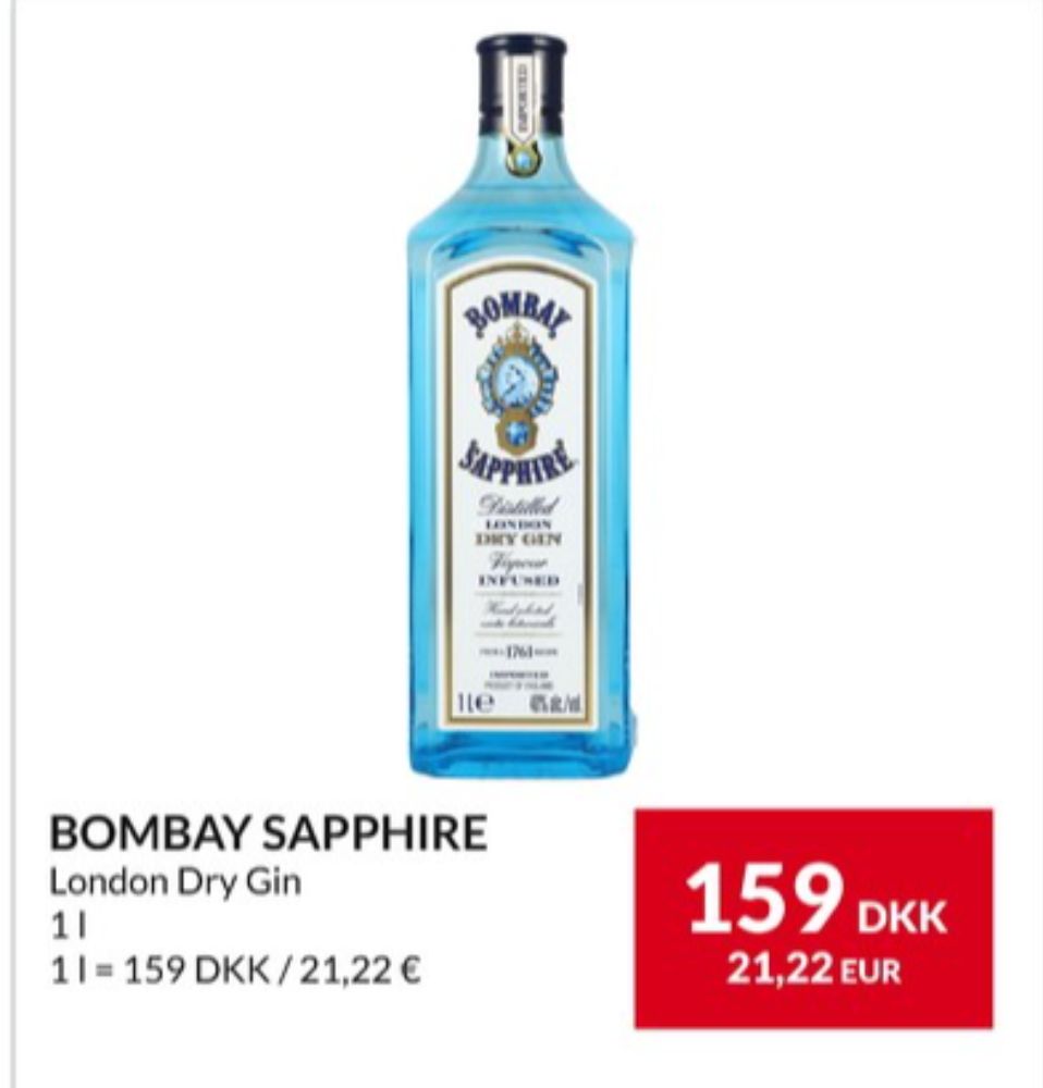 Bombay Sapphire, Gin