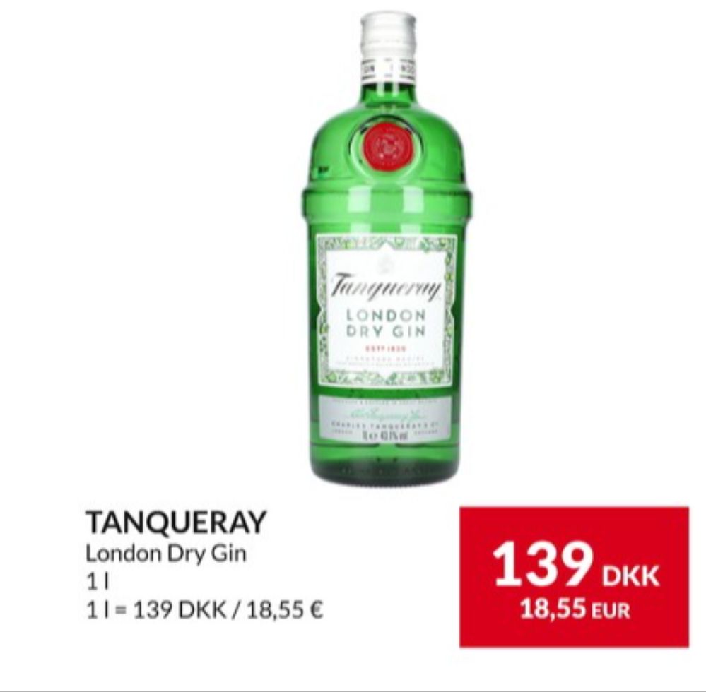 Tanqueray London Dry, Gin