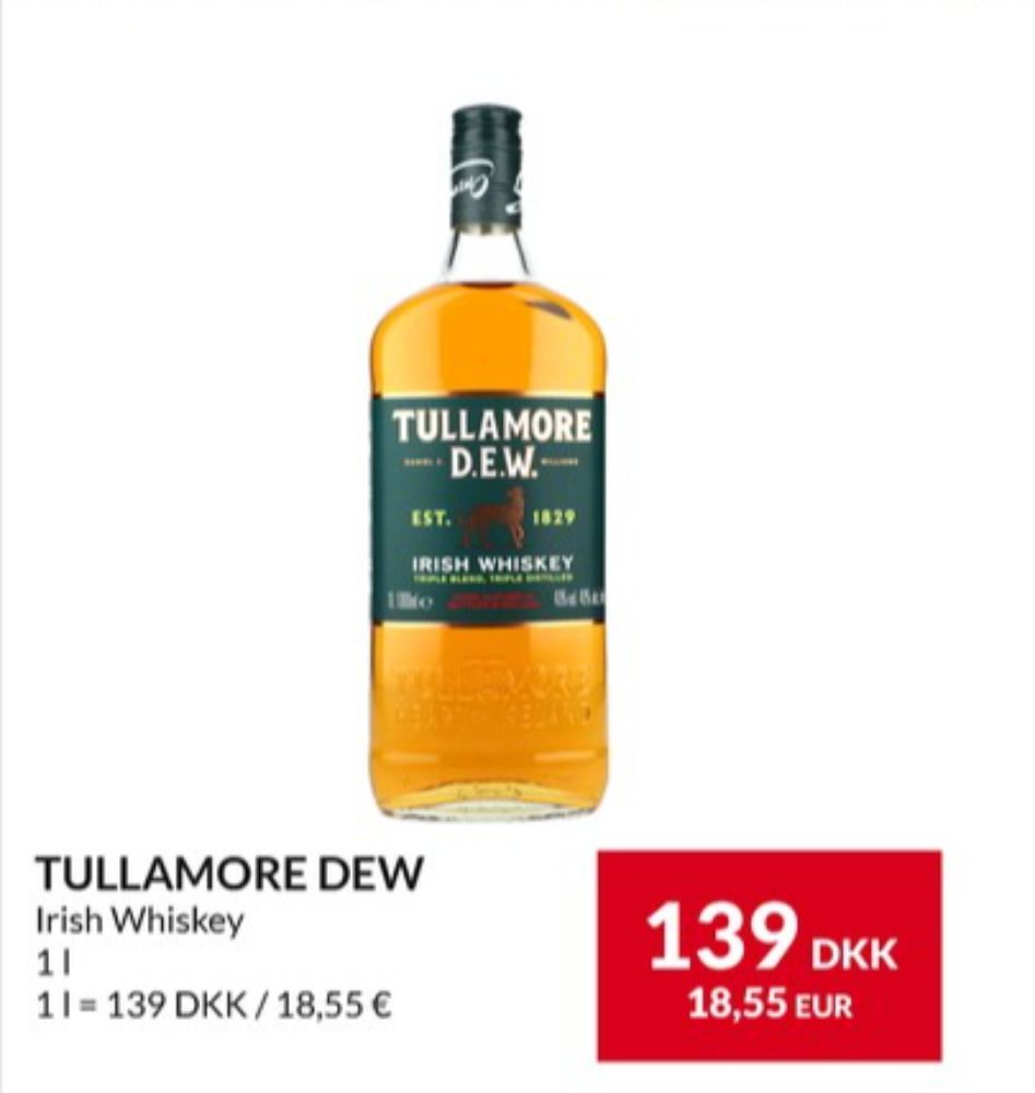Tullamore Dew, Whisky