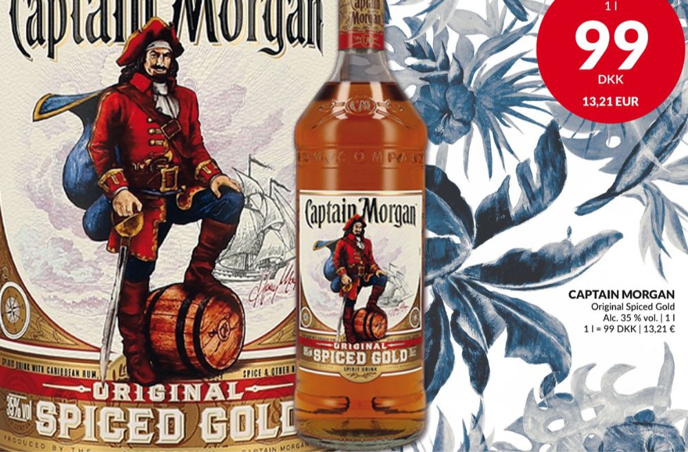 Captain Morgan Spiced Gold, Rom