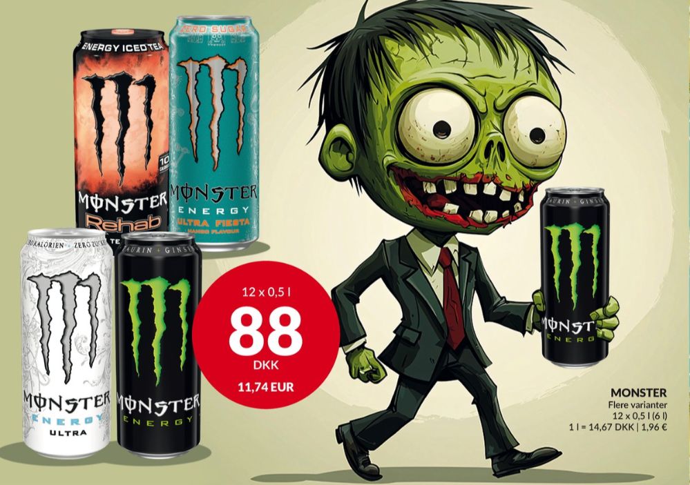 Monster Energy, Energidrik 12 pk.