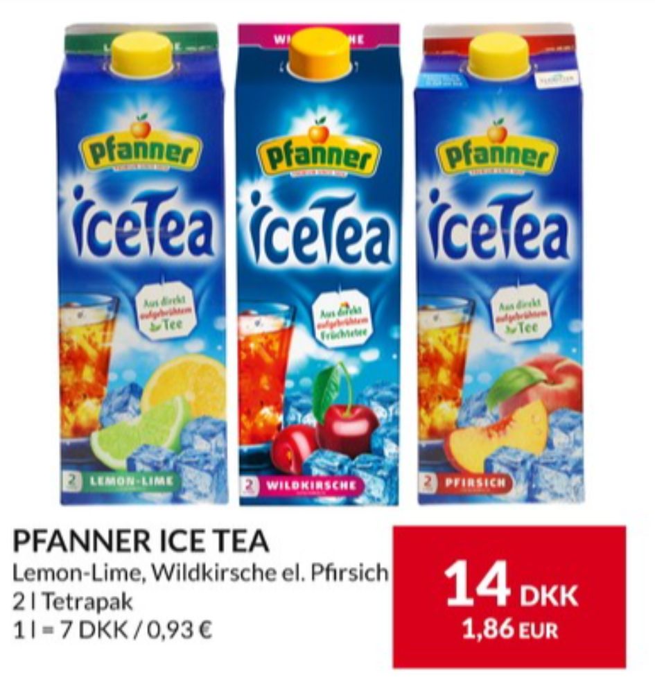 Pfanner, Ice Tea Lemon-Lime