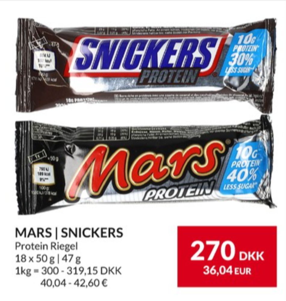 Mars, Proteinbar