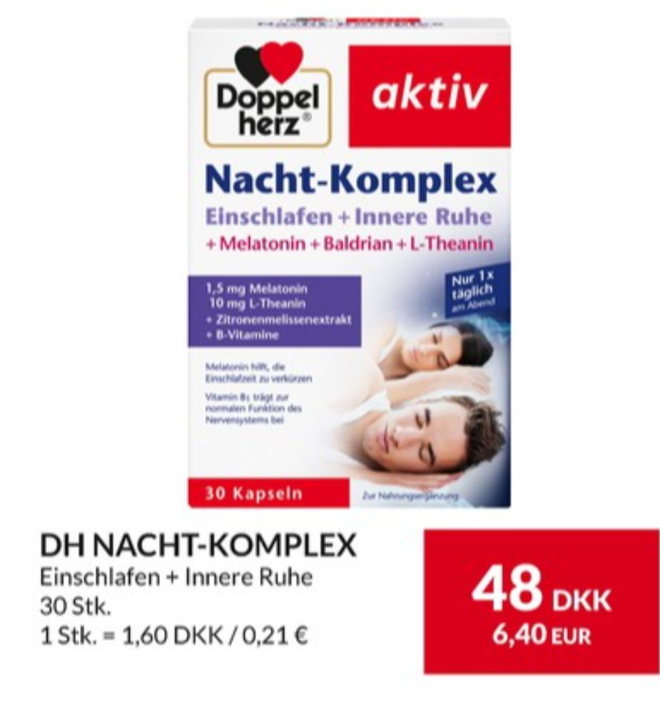 Doppelherz, Kosttilskud