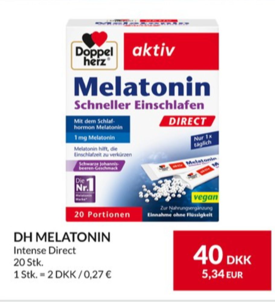 Doppelherz, Kosttilskud