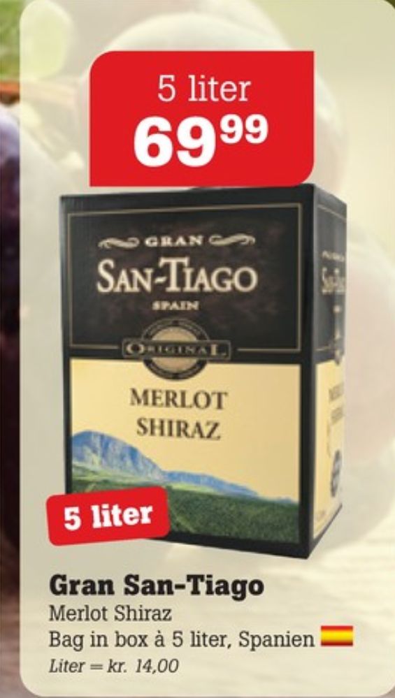 Spansk Rødvin