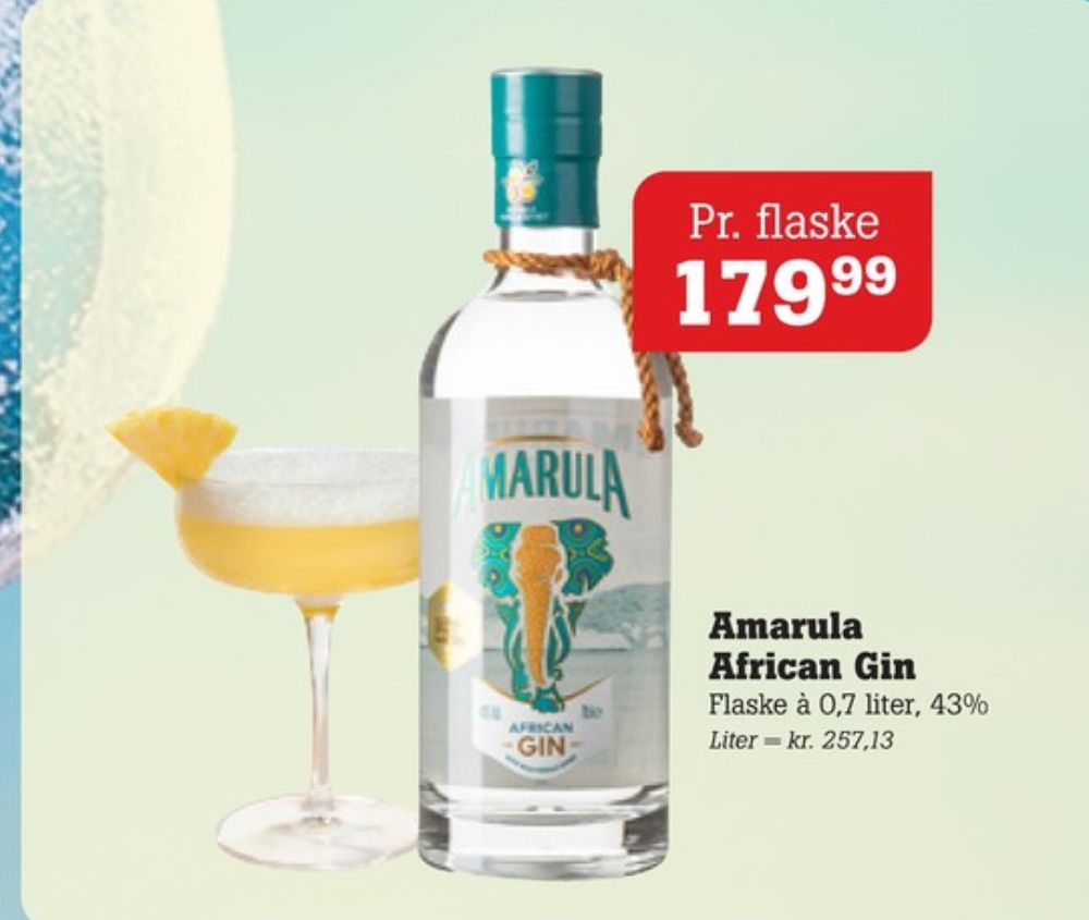 Amarula African Gin, Gin