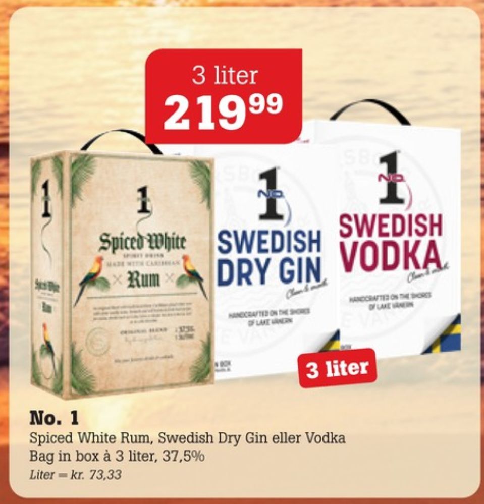 No.1, Vodka