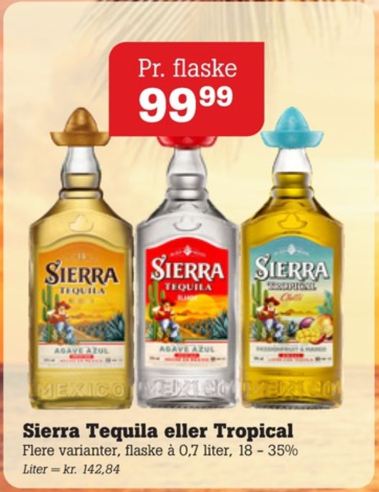 Sierra Reposado, Tequila