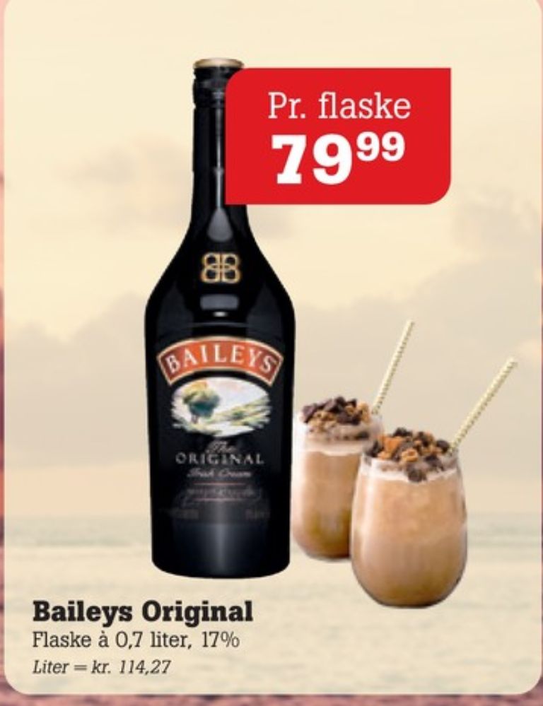 Baileys Original, Likør