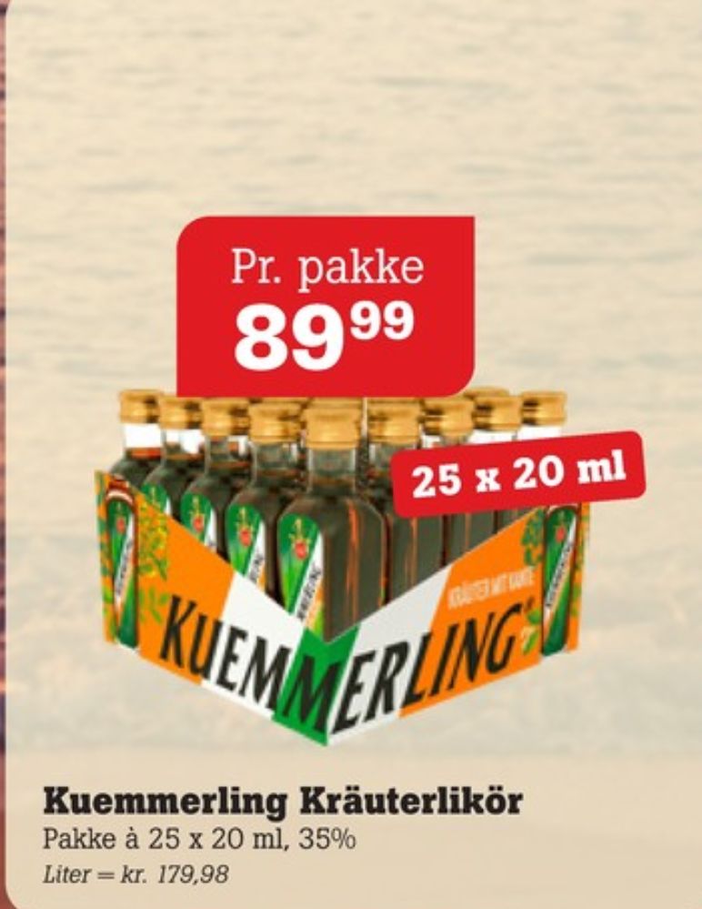 Kuemmerling, Bitter