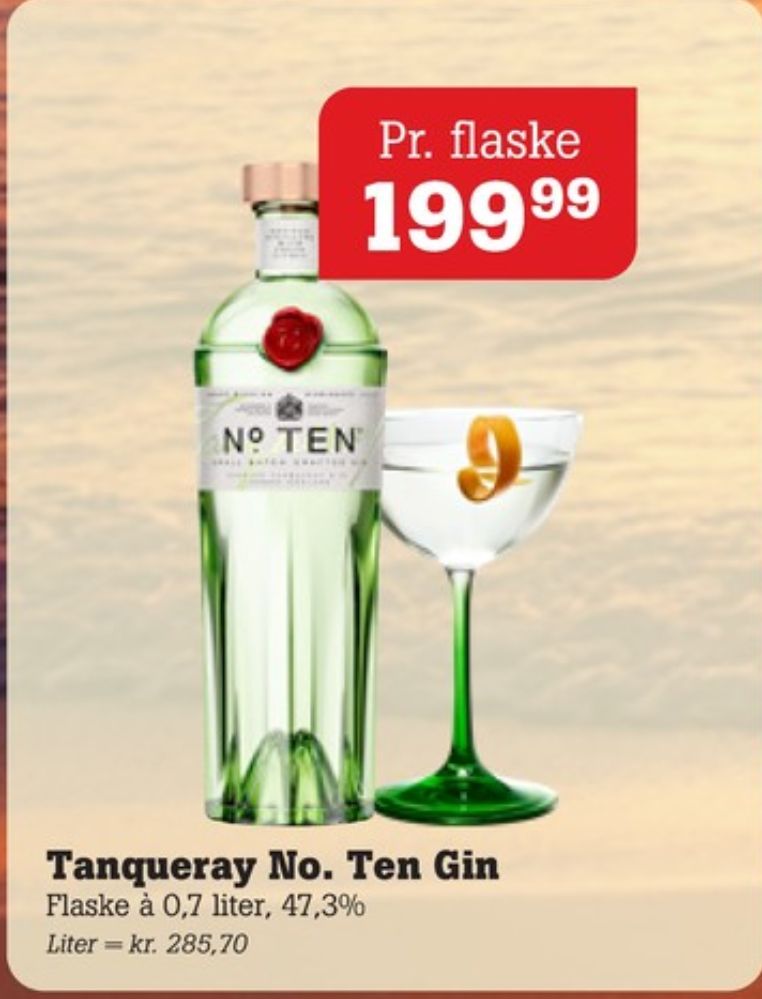 Tanqueray No. Ten, Gin