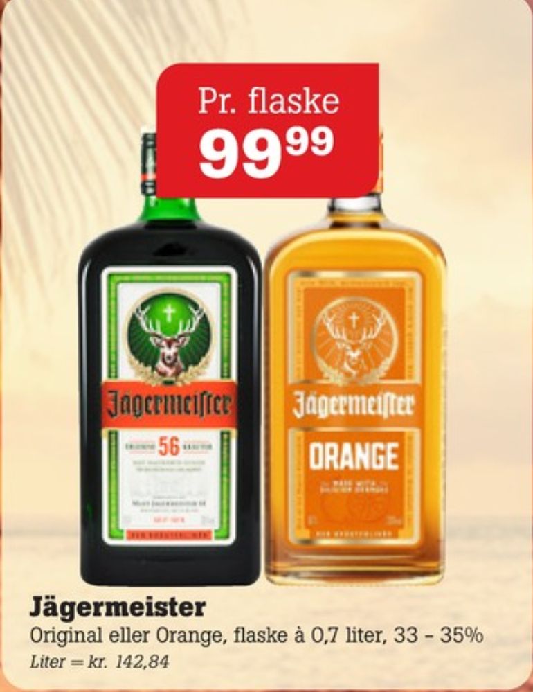 Jägermeister Orange, Bitter