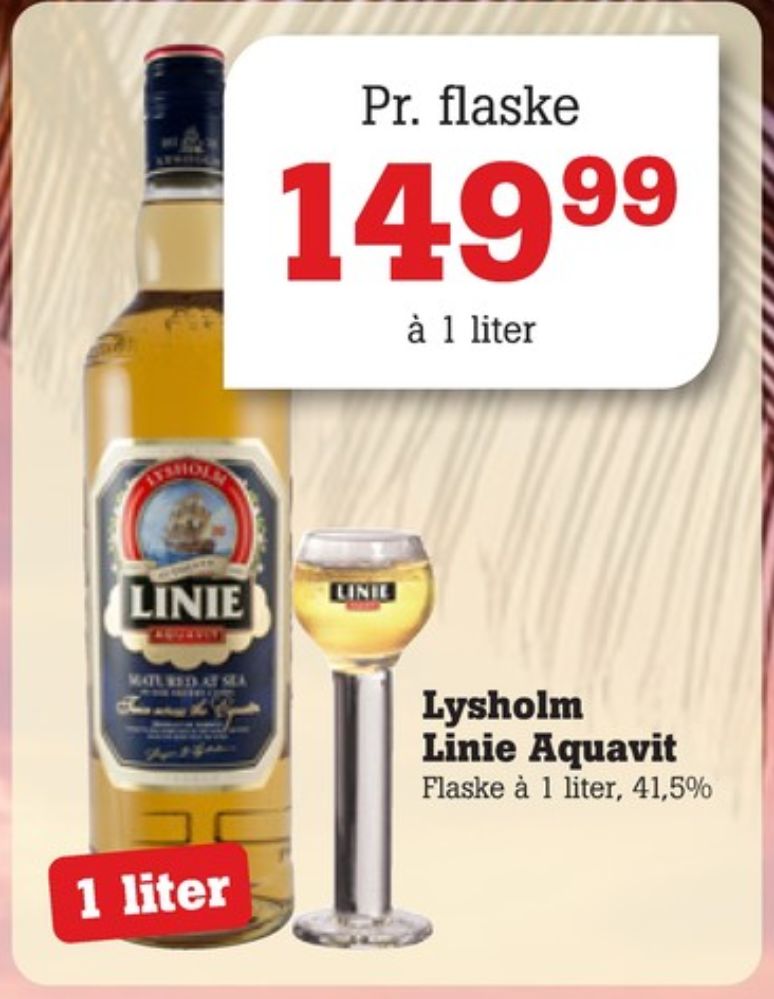 Linie Aquavit, Akvavit