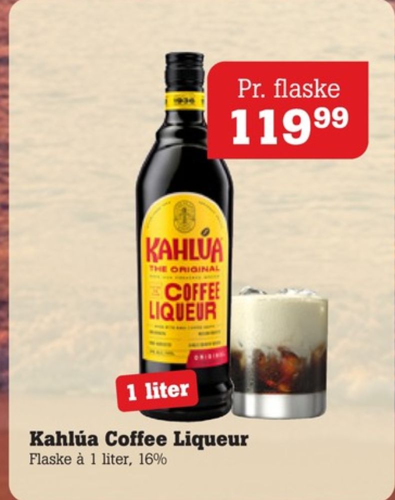 Kahlua, Likør