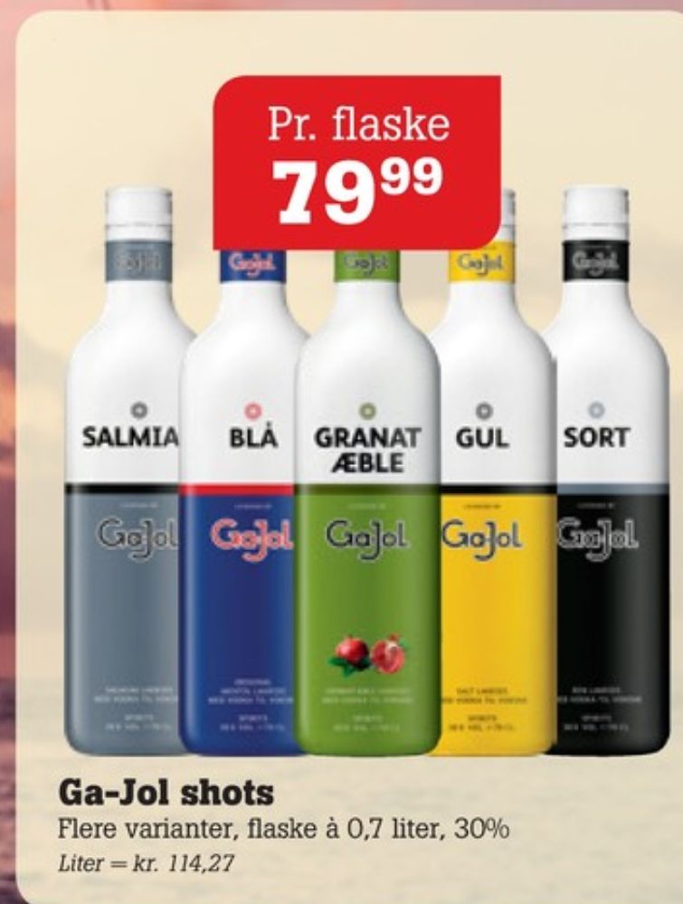 Ga-Jol Sort, Shots