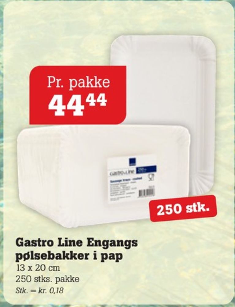 Gastro Line, Pølsebakker