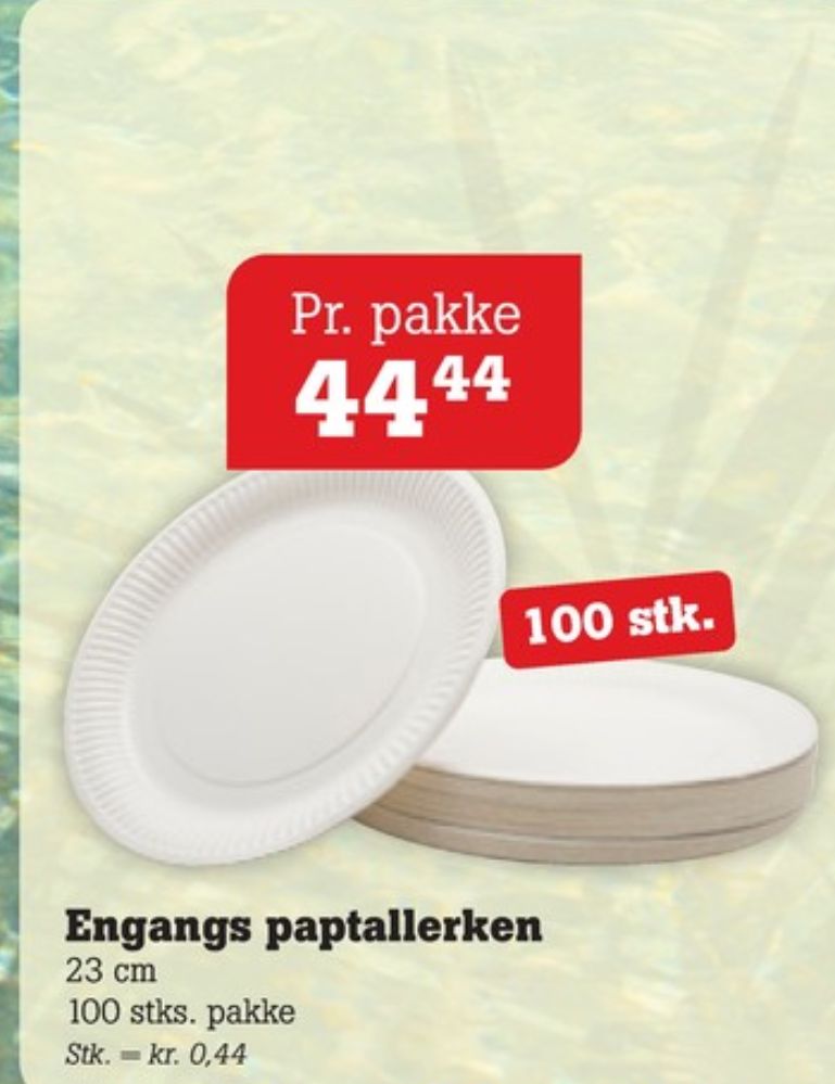 Paptallerkner