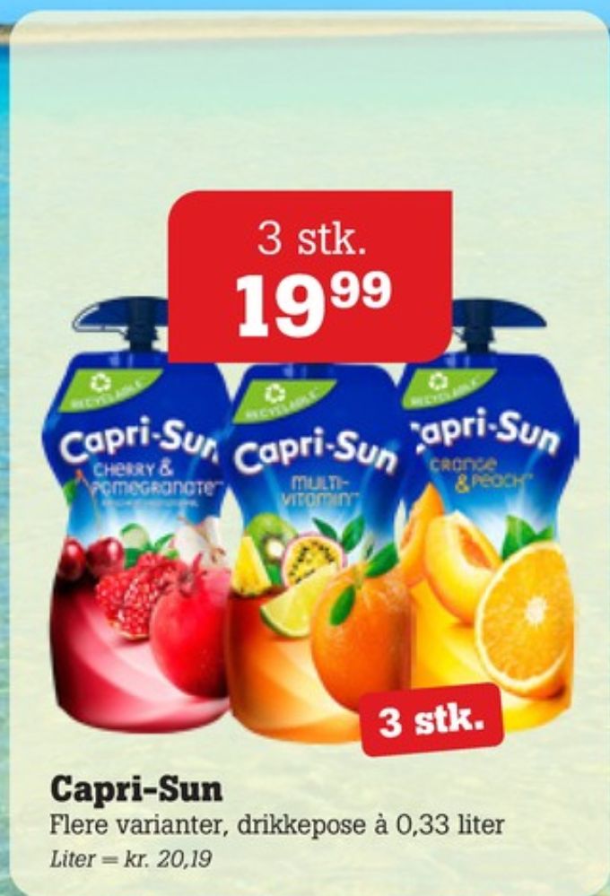 Capri-Sun, Cherry & Pomegranate