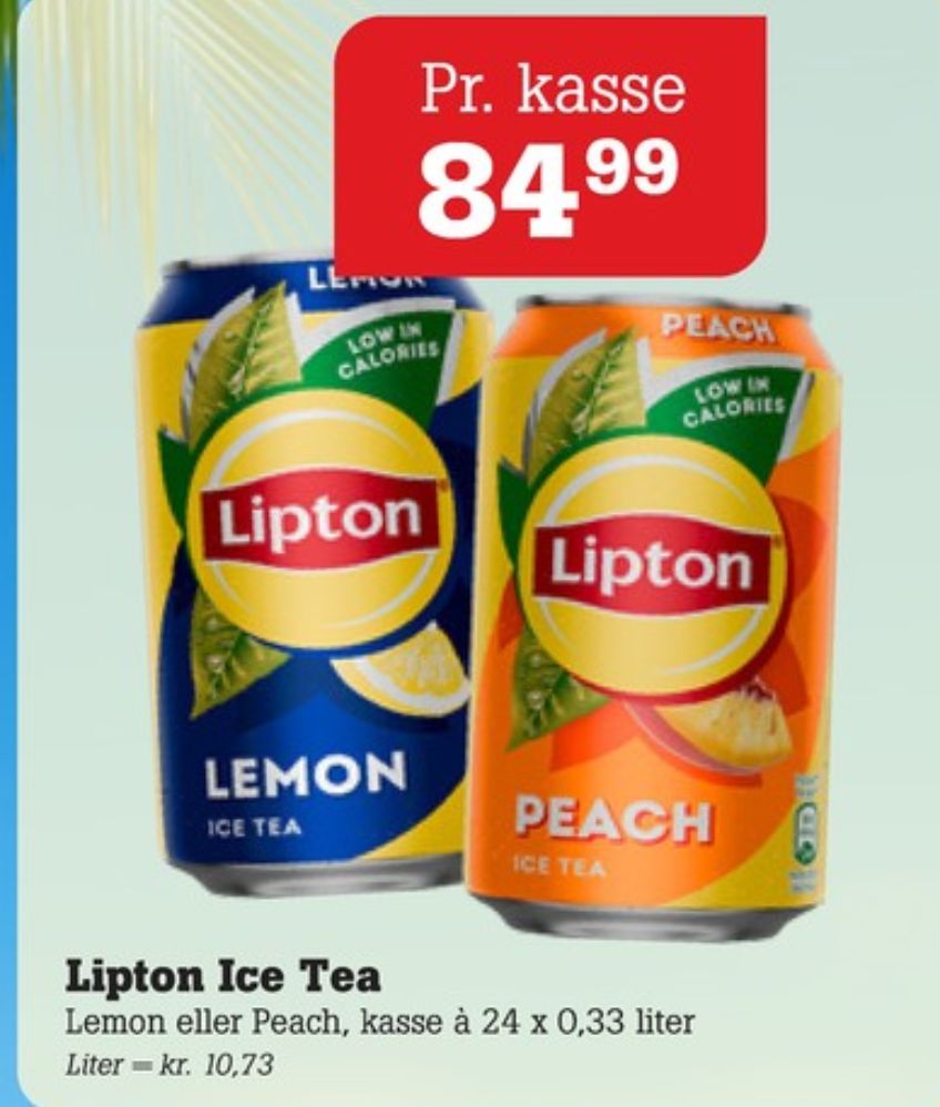 Lipton, Ice Tea Lemon 24 pk.