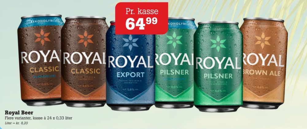 Royal Brown Ale, Øl 24 pk.
