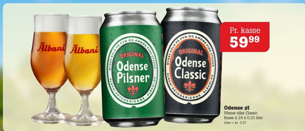 Odense Classic, Øl 24 pk.
