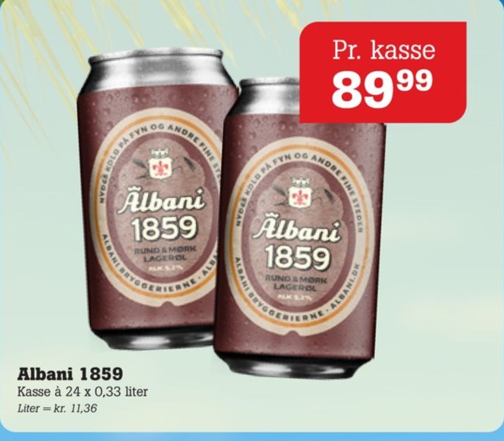 Albani 1859, Øl 24 pk.