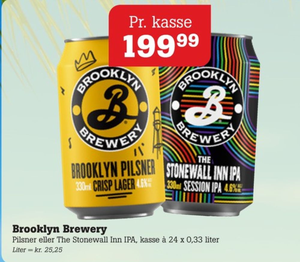 Brooklyn Stonewall Inn IPA, Specialøl 24 pk.
