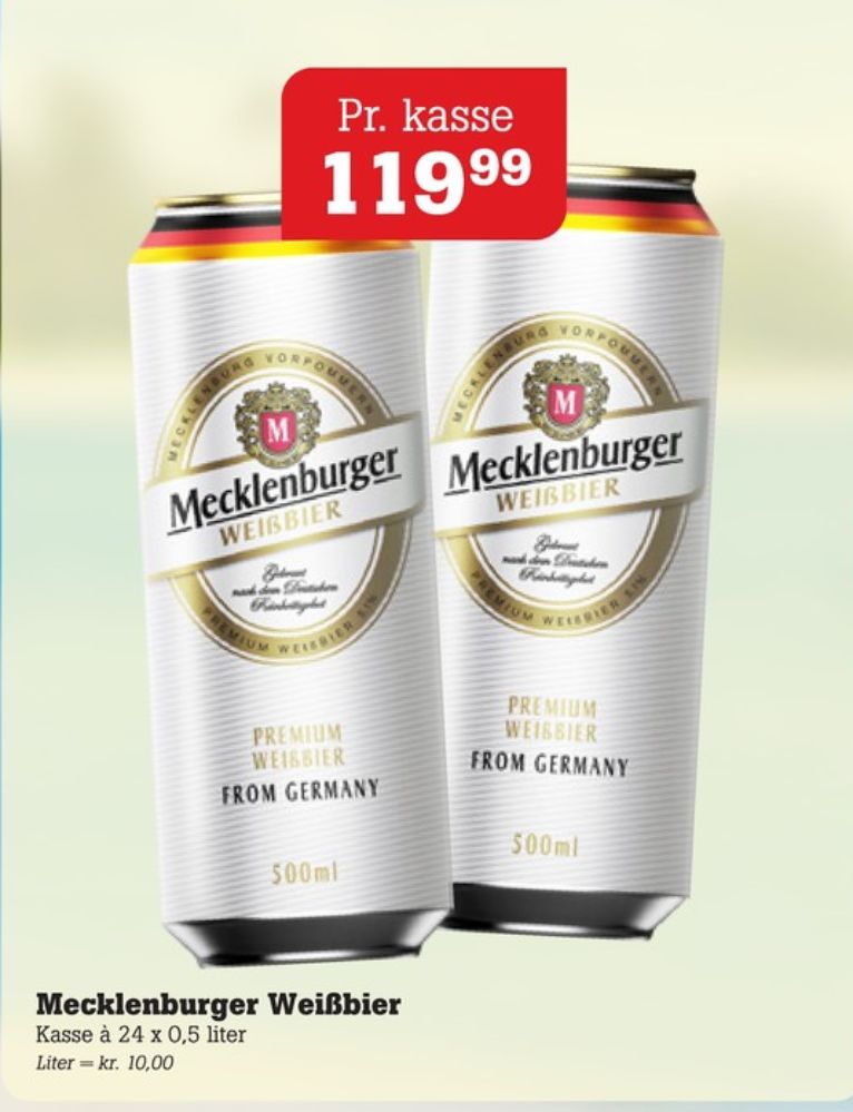 Mecklenburger Weissbier, Specialøl 24 pk.