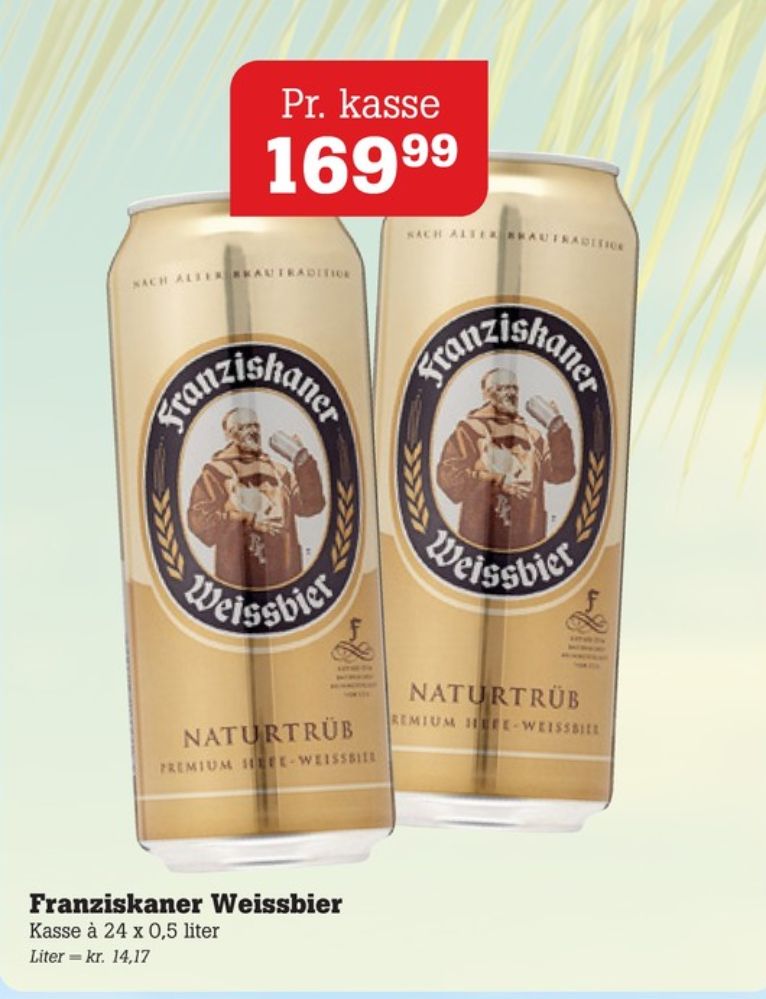 Paulaner Weissbier, Specialøl 24 pk.