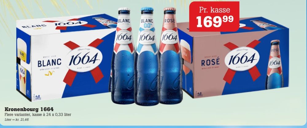 Kronenbourg 1664 Rose, Specialøl 24 pk.