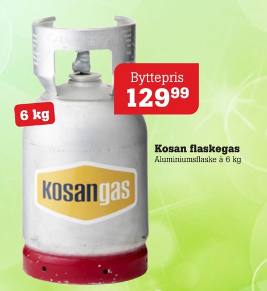 Kosan, Gasflaske