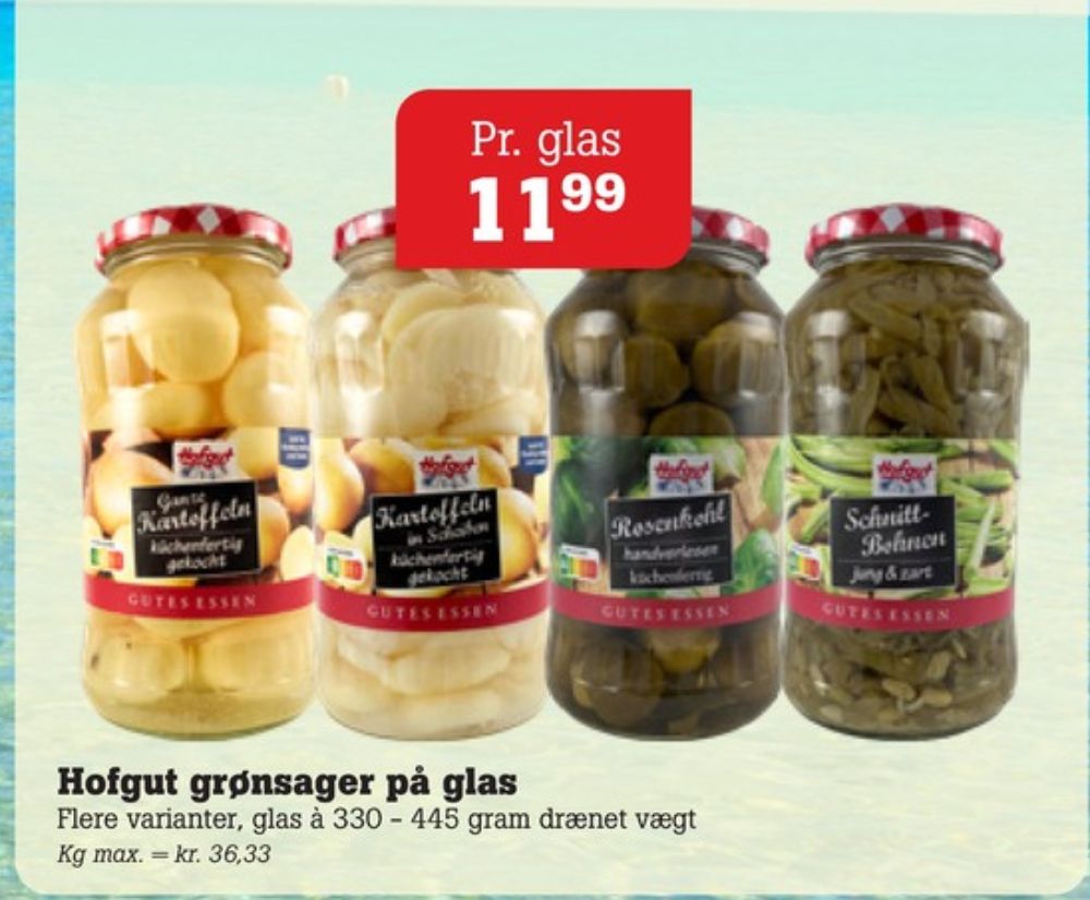 Hofgut, Kartofler