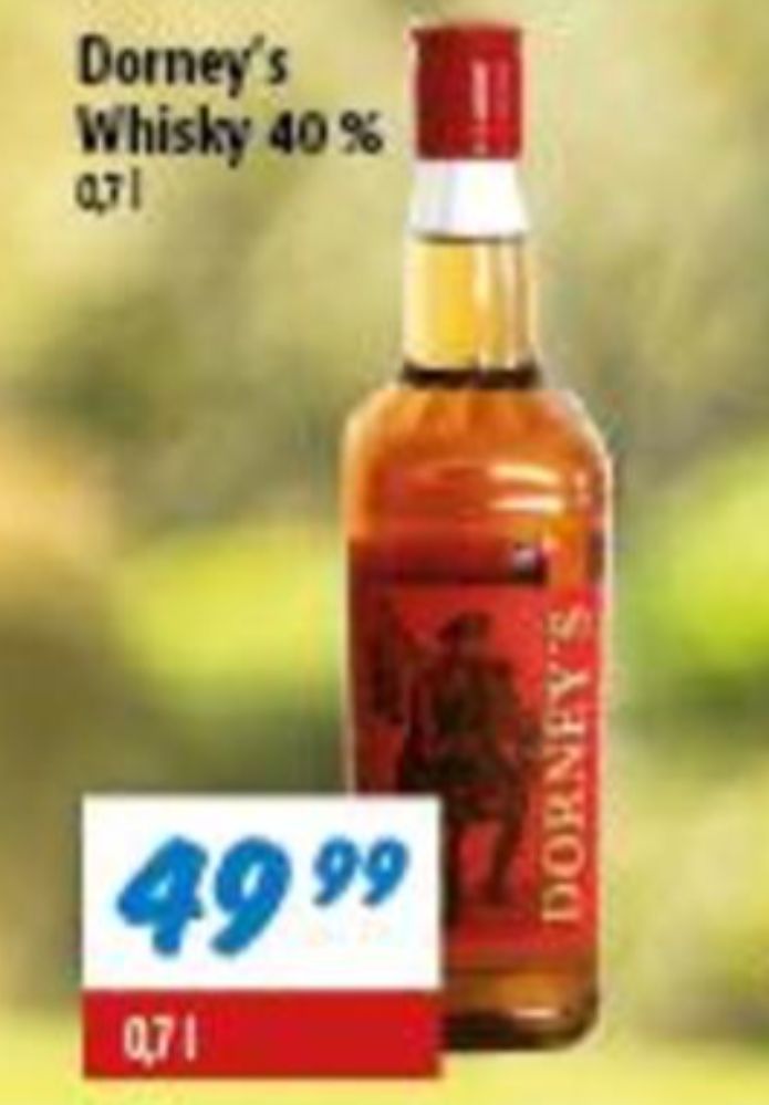 Dorney's, Whisky
