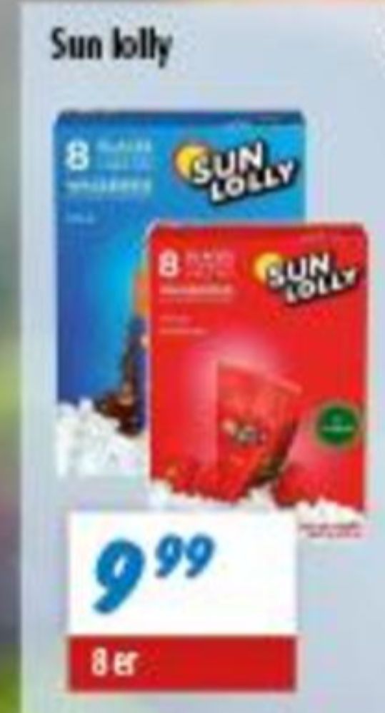 Sun Lolly, Is frys selv - Jordbær