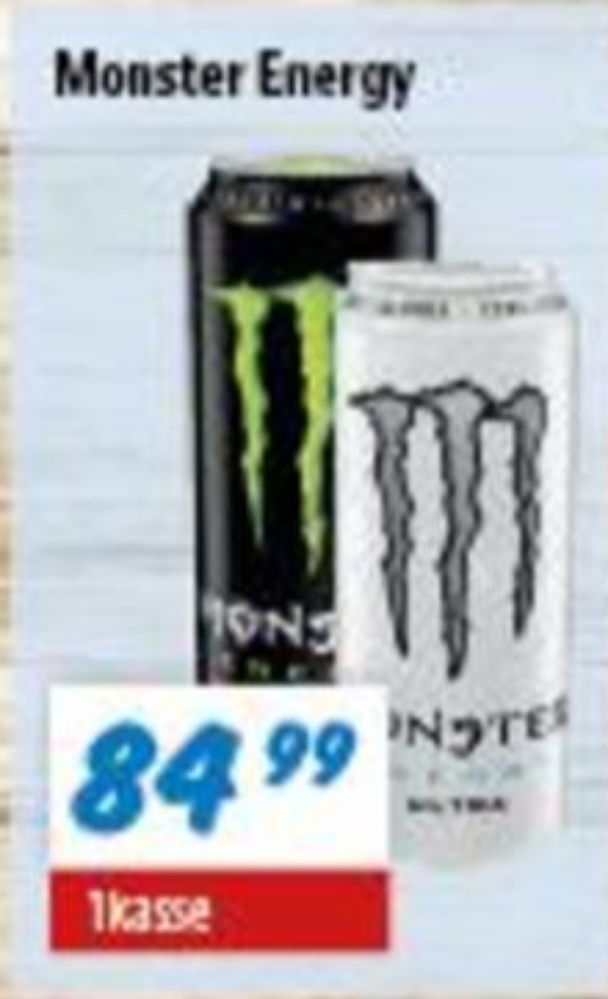 Monster Ultra Energy, Energidrik 12 pk.