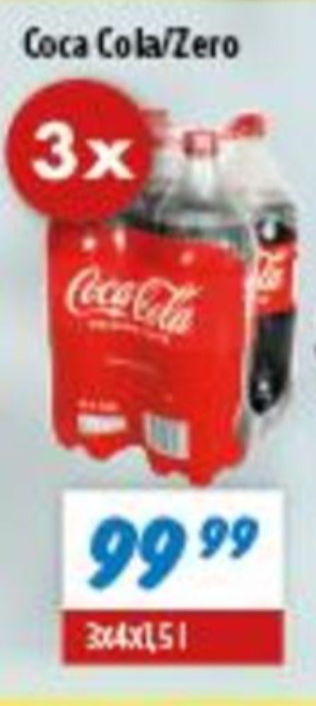 Coca Cola Zero, Cola 4 pk.