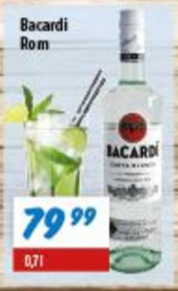 Bacardi Carta Blanca, Rom