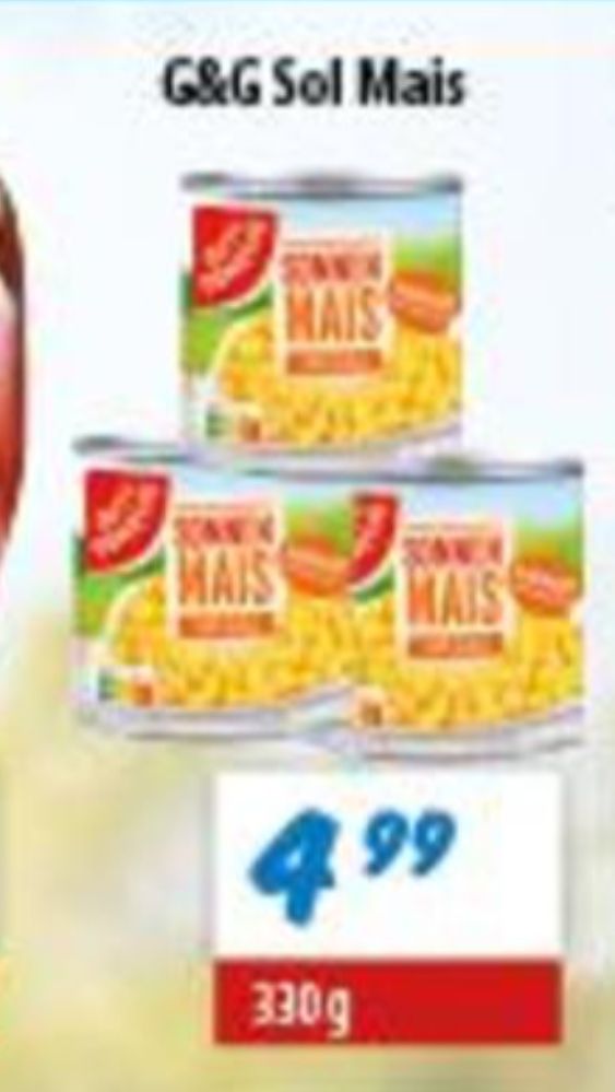 Gut & Günstig, Majs