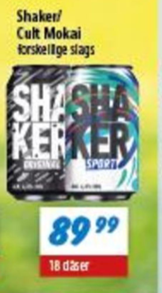 Shaker, Original RTD 18 pk.