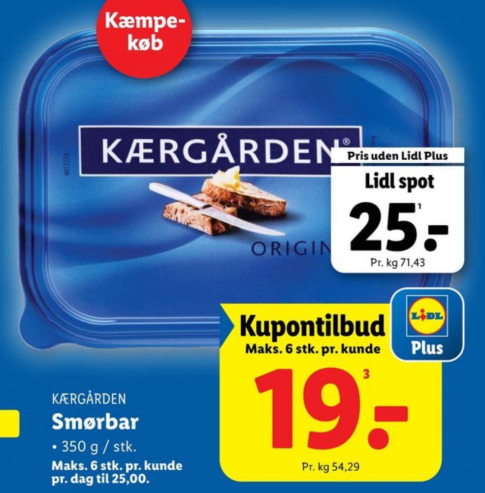 Kærgården, Smørbar