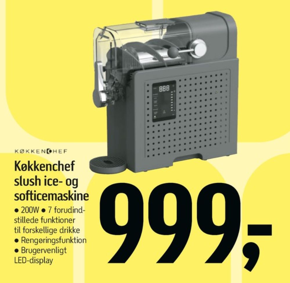 KøkkenChef, Slush Ice maskine