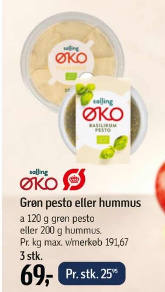 Salling ØKO, Pesto