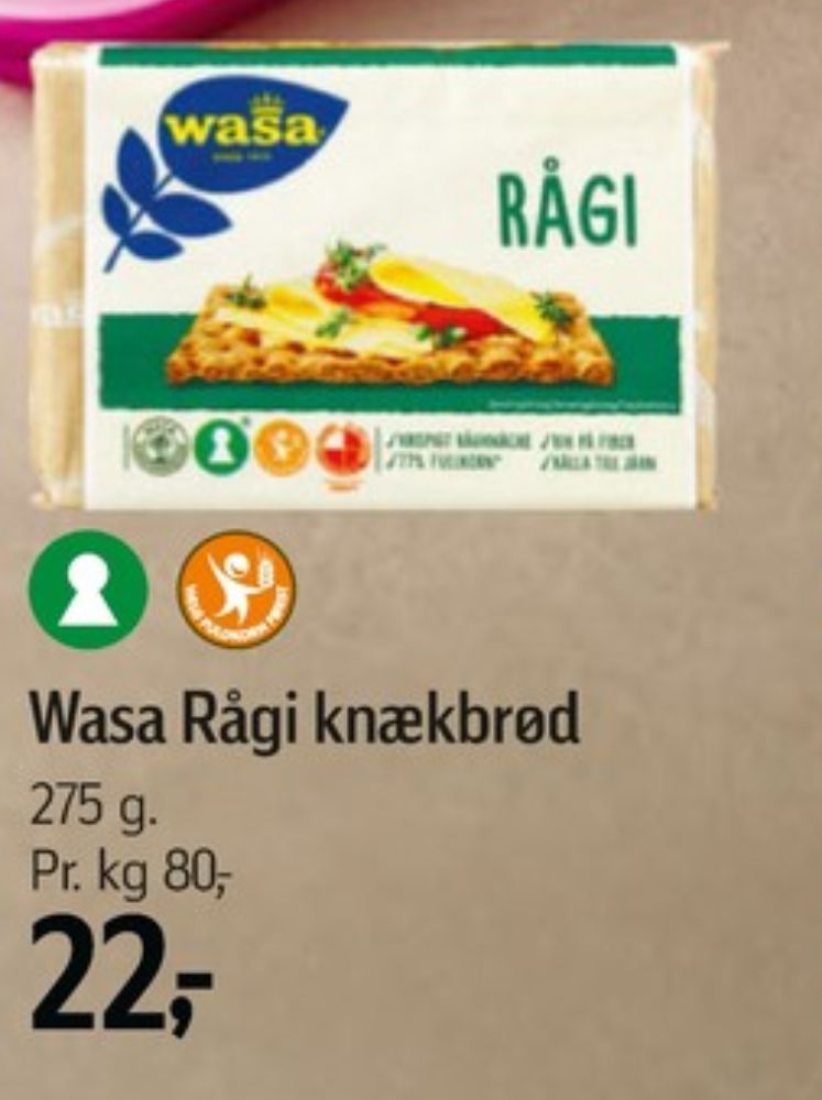 Wasa, Rågi knækbrød
