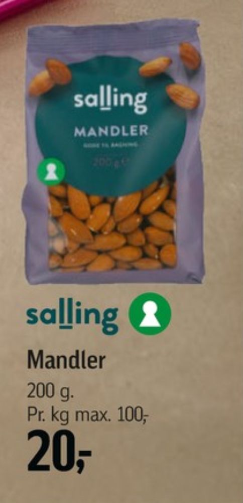 Salling, Mandler