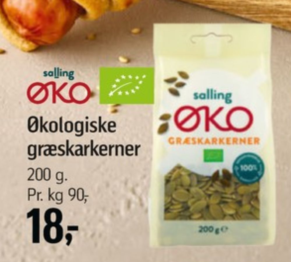 Salling ØKO, Græskarkerner